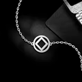 Collana Runa Celtica Ingwaz – Acciaio Inox