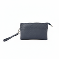 Clutch wristlet blu navy – vista frontale