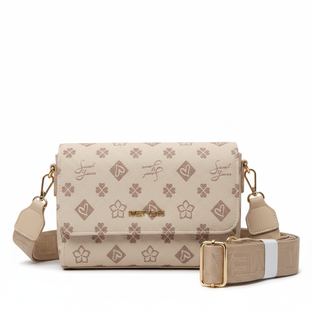 Borsa donna Sweet Years RZSY22 khaki – vista frontale