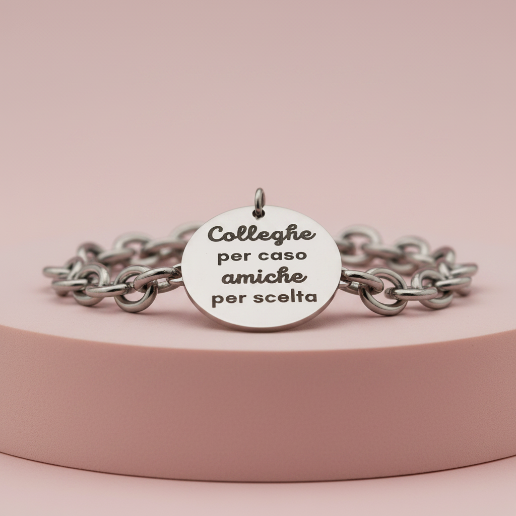 Lamù Bracciale Colleghe - Medaglione Leggibile