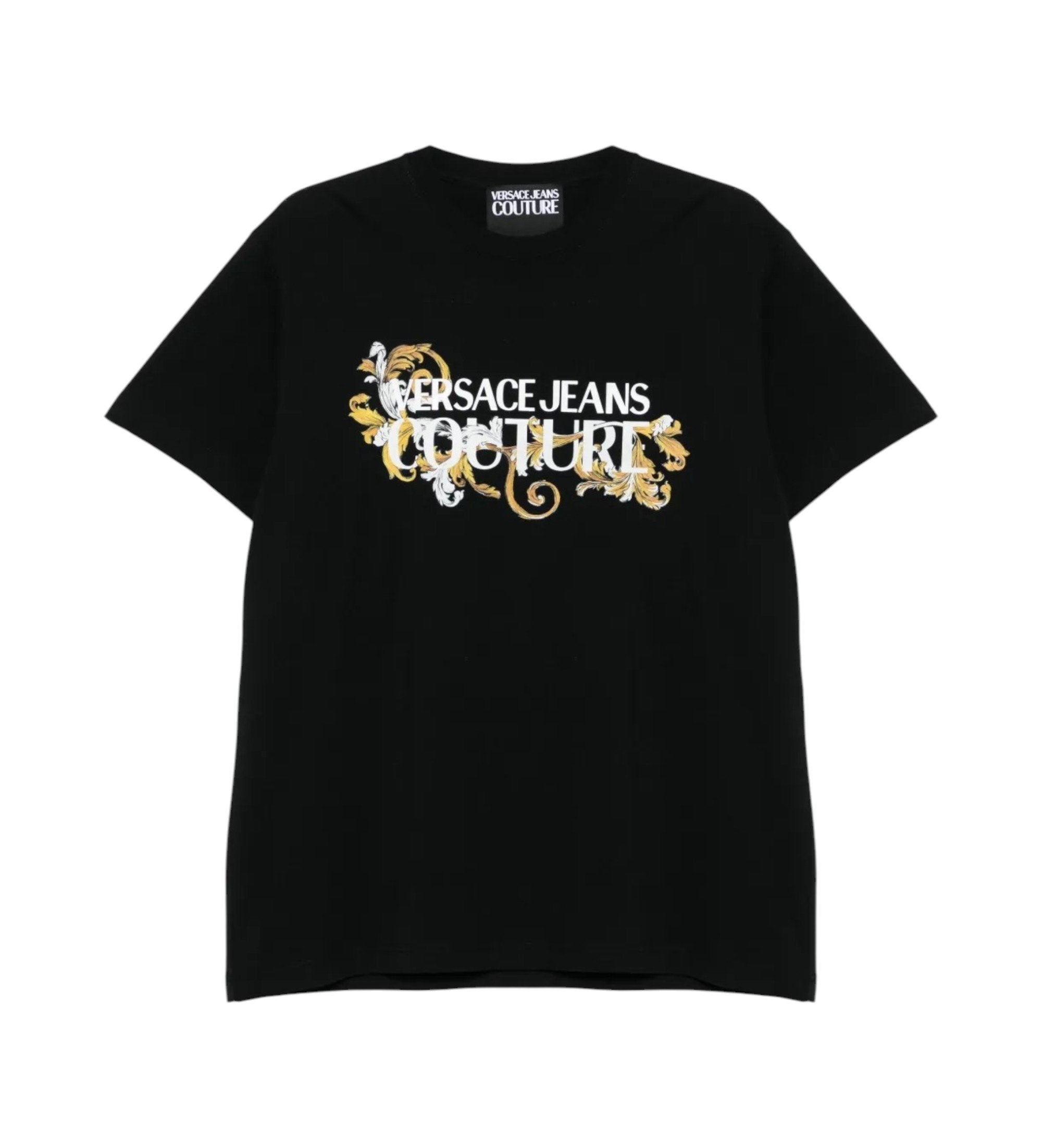 Versace Jeans T-Shirt Uomo Nera Taglia L