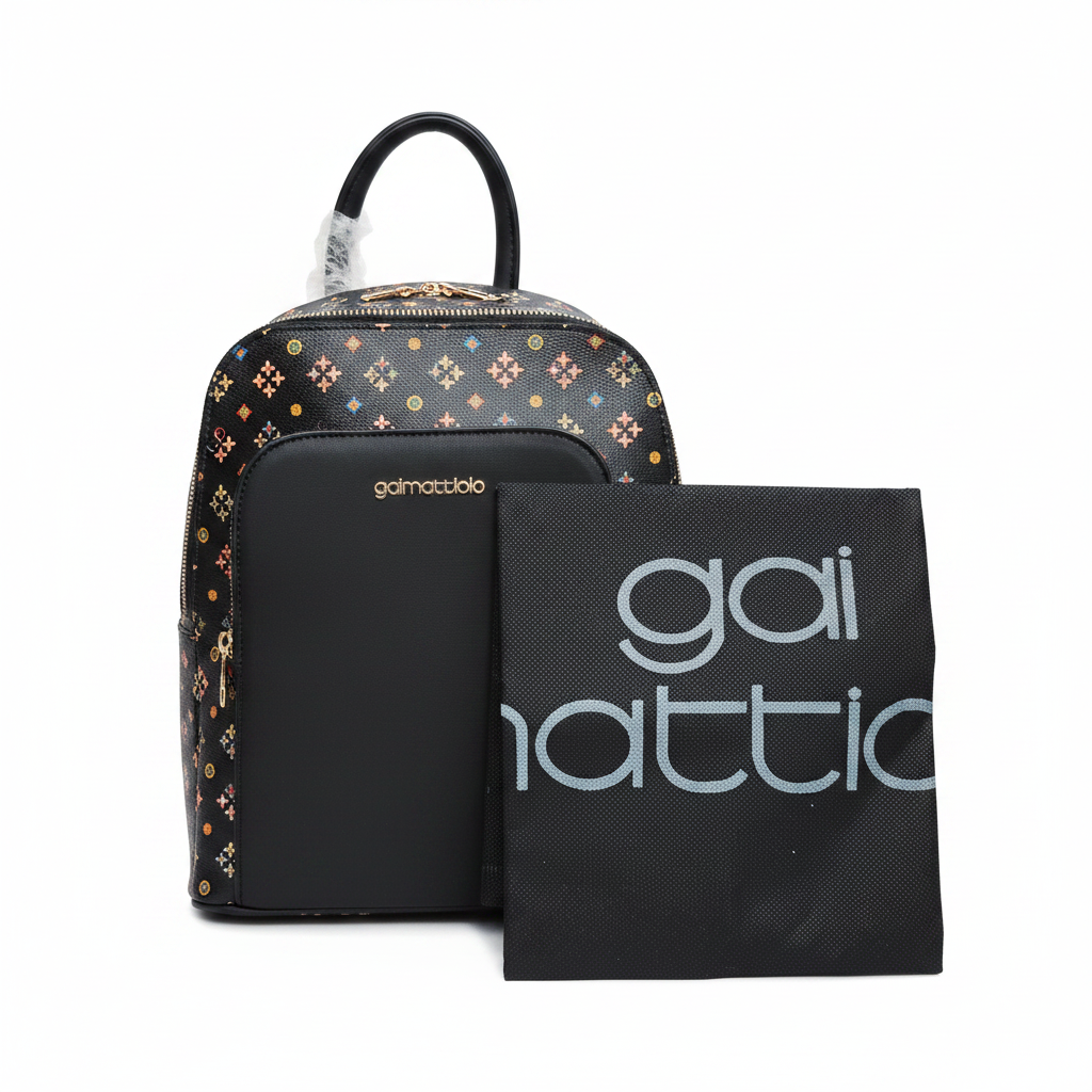 Zaino Gai Mattiolo — con Shopper Sfondo Bianco